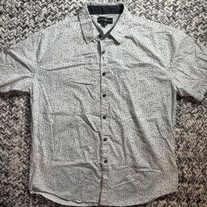 Beverly Hills Polo Club Men’s Floral Patterned Button Down Golf Shirt XL